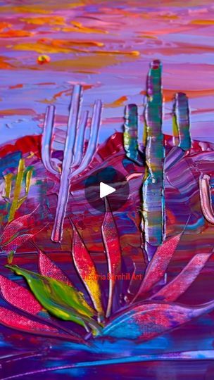 11K views · 61 reactions | 🌵Layer one going down for a new expressionist landscape. Deep reds and turquoise together never fail to impress me. Going to try some new things on this piece, stay tuned and follow along to see the finished painting!
.
.
.
.
.
#art #artist #artwork #fineart #originalart #westernart #westernartist #painting #paintings #painter #acrylicpainting #oilpainting #canvas #canvaspainting #landscape #landscapepainting #abstractart #abstractpainting #expressionism #modernart #contemporaryart #artreels #artvideo #reelsofinstagram #foryou #explorepageready #artlover #artoftheday #impressionism #cactus | Victoria Barnhill Art | Beyoncé · TEXAS HOLD 'EM Victoria Barnhill Art, Expressionist Landscape, Western Artist, Western Art, New Things, Artist Artwork, Painting Art, Impressionism, Art Videos