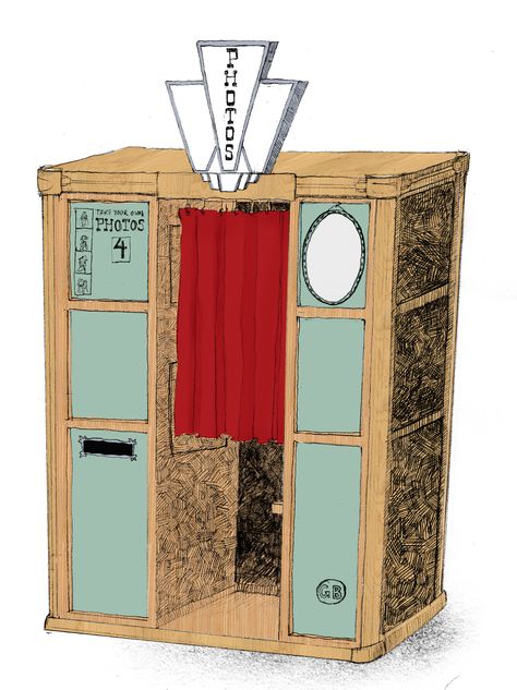 sketch of our new booth Watson ..Art deco all the way. Photo Booth Illustration, Booth Illustration, Photo Booth Design, Bakery Ideas, Booth Ideas, Photography Camera, Booth Design, Pen Drawing, Design Sketch