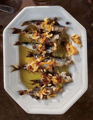 Sarde in Saor (Sweet and Sour Sardines) Recipe | Saveur  #sardines  #fish  #Italian  #cicheti Italian Recipes Appetizers, Sardine Recipes, Italian Cocktails, Italian Comfort Food, Tiny Fish, Italian Appetizers, Sweet And Sour, Venice Italy, Fish And Seafood