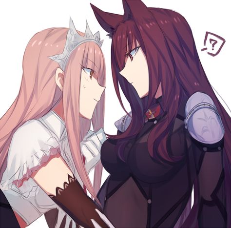 Medb x Scathach (Fate/X) Scathach Fate, Online Manga, Manga Reader, Type Moon, Picture Search, Manga Pictures, Animal Ears, Great Artists, Tumblr