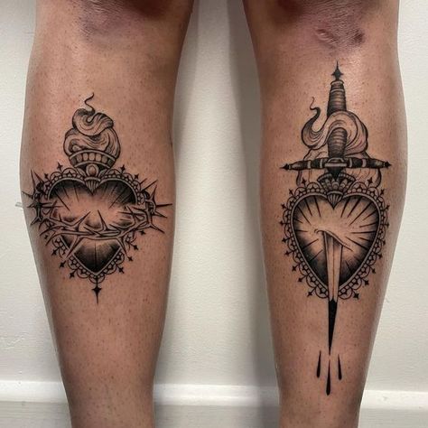 Europe Tattoos, Barbed Wire Tattoo, Traditional Heart Tattoos, Wire Tattoo, Borboleta Tattoo, Barbed Wire Tattoos, My Ride Or Die, Stomach Tattoo, Sacred Heart Tattoos