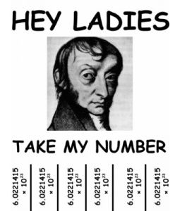 Numero de Avogadro. Quimica <3 Chemistry Puns, Nerdy Jokes, Nerdy Humor, Science Puns, Chemistry Classroom, Chemistry Humor, Nerd Jokes, Chemistry Jokes, Teaching Chemistry