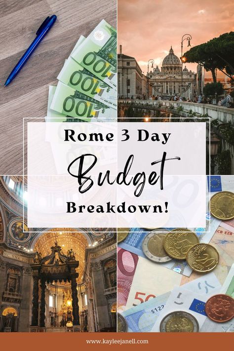 Discover how to make the most of 3 days in Rome on a budget! From iconic landmarks like the Colosseum to hidden gems off the beaten path, this itinerary has you covered. Say ciao to high costs and buongiorno to unforgettable experiences without breaking the bank! #Rome #BudgetTravel #TravelTips Rome On A Budget, Where To Stay In Rome, Rome Bucket List, Rome Catacombs, 3 Days In Rome, Rome Itinerary, Palatine Hill, Roman Forum, Cultural Capital