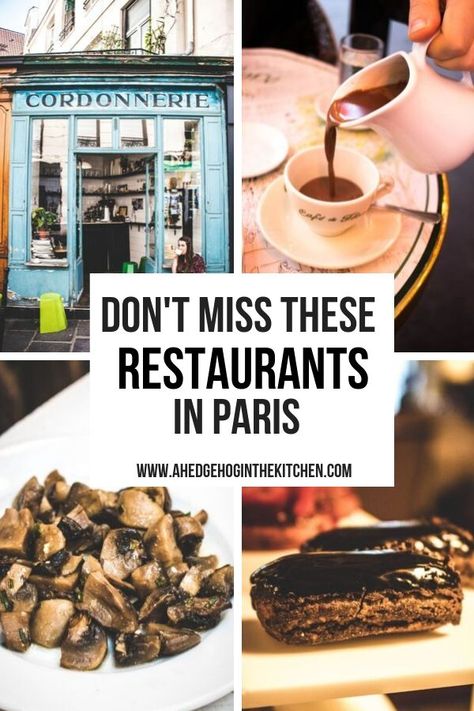 Best Cafes In Paris, Sainte Chapelle Paris, Coffee In Paris, Best Restaurants In Paris, Paris Honeymoon, Restaurants In Paris, Travel Paris, Paris Food, Paris Itinerary