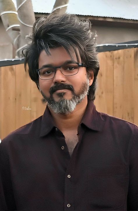 Vijay New Look, Leo Vijay, Vijay Actor Hd Images, Famous Indian Actors, Allu Arjun Hairstyle, Vijay Thalapathy, Cute Love Photos, Deadpool Wallpaper, Romantic Couple Images