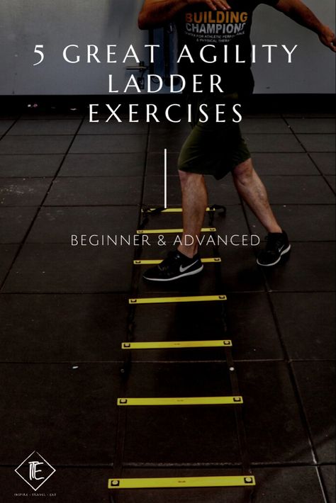 Amazing agility ladder workouts #agilitytraining #ladderworkout #ladderdrills #agilityladder #workouttolosefast #speedworkout Ladder Workout Exercises, Agility Ladder Workout, Ladder Workouts, Ladder Exercises, Hockey Exercises, Lacrosse Drills, Agility Exercises, Agility Ladder Drills, Ladder Drills