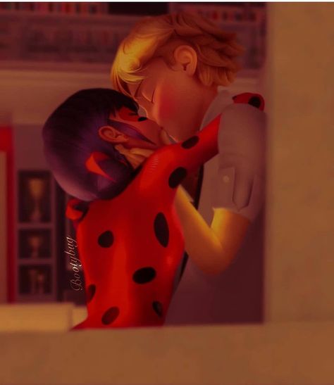 Ahhhhhh omg omg omg I love it (x3) this ladybug and Adrien (ladrien) kissing edit is so… Jeremy Zag, Comics Ladybug, Adrien Miraculous, Miraculous Ladybug Kiss, Ladybug Art, Miraculous Ladybug Oc, Miraculous Wallpaper, Miraculous Ladybug Wallpaper, Marinette And Adrien