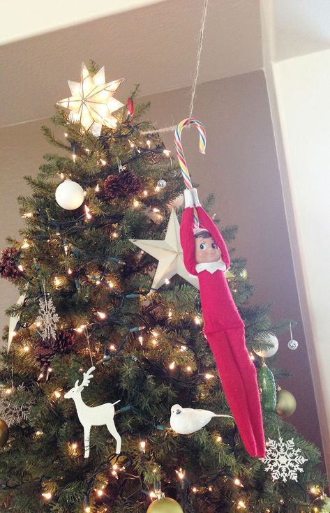 Easy Elf On The Shelf, Shelf Elf, Easy Elf, Elf Kit, Elf On A Shelf, Awesome Elf On The Shelf Ideas, Elf Props, Elf Activities, Xmas Elf