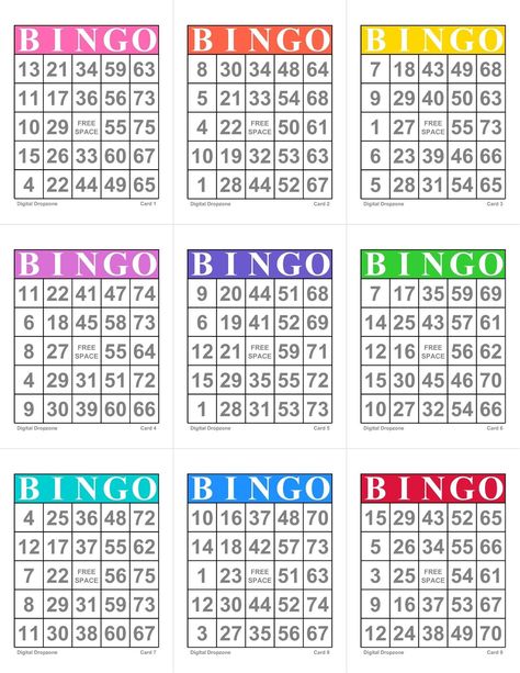 1008 Printable Bingo Cards for Fun Game Nights and Social Events Diy Bingo Cards, Glow Bingo, Bingo Cards To Print, Camping Bingo, Game Night Family, Bingo Books, Bingo Calls, Road Trip Bingo, Summer Bingo