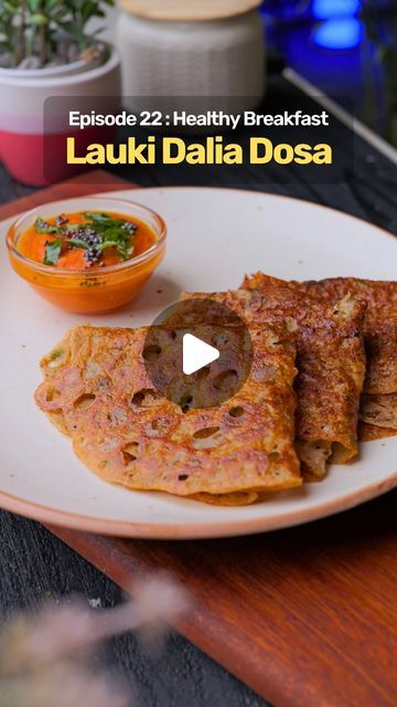 Dalia Recipe Indian, Breakfast Videos, Running Out Of Time, Indian Breakfast, Out Of Time, Recipe Details, June 16, Healthy Vegetarian, Vegan Breakfast