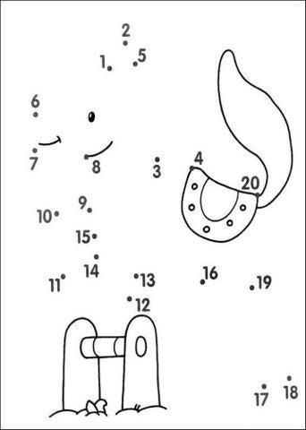 Trin For Trin Tegning, Dot To Dot Puzzles, Dot To Dot Printables, Dot Worksheets, Dot To Dot, Kids Math Worksheets, Printable Flash Cards, Math Methods, Kindergarten Math Worksheets