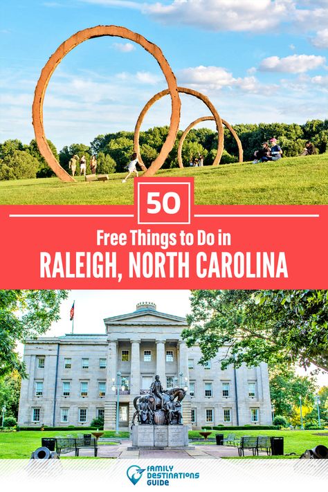 Looking for free activities in Raleigh that are fun and interesting? We’re FamilyDestinationsGuide, and we’re here to help: Discover the best free things to do in Raleigh, NC - so you get memories that last a lifetime! #raleigh #raleighthingstodo #raleighactivities #raleighactivitiesfree #raleighthingstodofree North Carolina Vacations, Bass Lake, Outside Activities, Family Destinations, Raleigh North Carolina, Lake Park, Recreational Activities, Free Activities, Free Things To Do