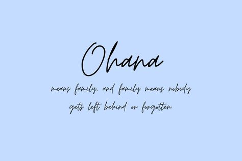 Ohana Means Family Tattoo Ideas, Ohana Quotes, Tattoo Meaning Family, Family Meaning Tattoos, Ohana Means Family Tattoo, Ohana Means Family Quote, Mean Family Quotes, Tattoos Meaning Family, Code Tattoo