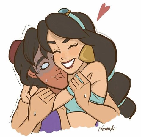 Natsuki Disney Jasmine and Aladdin