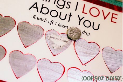 Links to Love: A Valentine's Day Edition! - MomOf6 Cupid Valentine, Saint Valentin Diy, Valentines Bricolage, Valentine's Ideas, Scratch Off Cards, Diy Valentine, Party Stuff, Scratch Off, Valentine's Day Diy