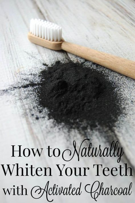 How to Naturally Whiten Your Teeth with Activated Charcoal - The Pistachio Project Teeth Whiting At Home, Everything Black, Whiten Your Teeth, Oral Care Routine, Gum Care, Receding Gums, Diy Remedies, Natural Teeth Whitening, Natural Teeth