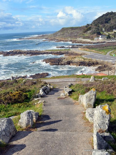 Portuguese Way of Saint James Coastal route, A Guarda, Spain. Coastal Portuguese Camino de Santiago Camino Portuguese Coastal, Portuguese Camino, Camino Trail, Camino Walk, Camino Portuguese, Hiking Europe, The Camino, Long Walk, Saint Jacques