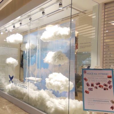 Baby Store Display, Launch Event Ideas, Diy Clouds, Wedding Reception Design, Store Window Displays, Window Display Design, Diy Abstract Canvas Art, Exhibition Stall, Stall Designs