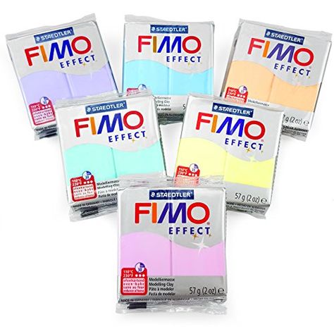 FIMO Effect Polymer Oven Modelling Clay - 57g - Set of 6 ... https://www.amazon.co.uk/dp/B071Y51L45/ref=cm_sw_r_pi_dp_U_x_TGQ1Cb0H2FKRW Fimo Effect, Modelling Clay, Clay Oven, Oven Bake Clay, Pottery Clay, Pastel Mint, Pottery Tools, Modeling Clay, Fimo Clay