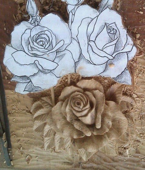 Rose Wood Carving Patterns, Relief Wood Carving Patterns Templates, Texture Painting Techniques, Wood Carving Art Sculpture, Wood Carving Furniture, Door Design Photos, Simple Wood Carving, Baroque Decor, Wood Carving For Beginners