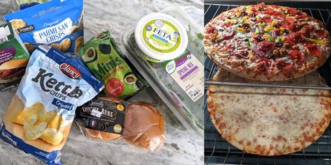 REVIEW: Trying All of Aldi's Fan-Favorite Foods + Photos Alison Havens Aldi, Healthy Meals From Aldi, Aldi Teriyaki Chicken, Low Carb At Aldi, Aldi Taher, Danish Butter Cookies, Kettle Chips, Pizza Bake, Hawaiian Rolls