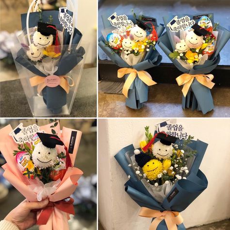 Image may contain: 1 person Daycare Graduation, Graduation Flowers Bouquet, Graduation Kindergarten, Graduation Flower Bouquet, Man Bouquet, Graduation Bouquet, Daycare School, Graduation Flowers, Felt Flower Bouquet