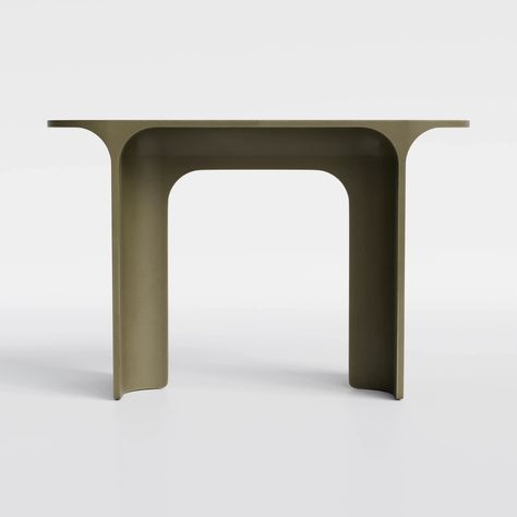 This curved concrete console table blends modern elegance with durable craftsmanship, featuring smooth, flowing lines that enhance its minimalist design. Handcrafted with unique variations in colour and texture, it makes a striking statement in any space Concrete Console Table, Curved Console, Concrete Side Table, Custom Portfolio, Concrete Coffee Table, Project Table, Concrete Dining Table, Concrete Basin, Side Coffee Table