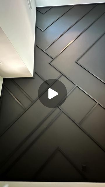 The Boardroom™ Accent Walls on Instagram: "Color: Tricorn Black #sw6258 #theboardroomaccentwalls #atlanta #accentwalls #featurewall #atlantadesigner #trimwork #modernwainscoating #accentwall #accentwallsareeverything #instagood #fyp #likeforlikes #love #lovewhatyoudo #accentwallideas #ftlauderdale #tampa #orlando" Tricorn Black Wall, Tricorn Black Accent Wall, Black Walls Bedroom, Tricorn Black, Magnolia House, Black Accent Walls, Woodland House, Handy Woman, Trim Work