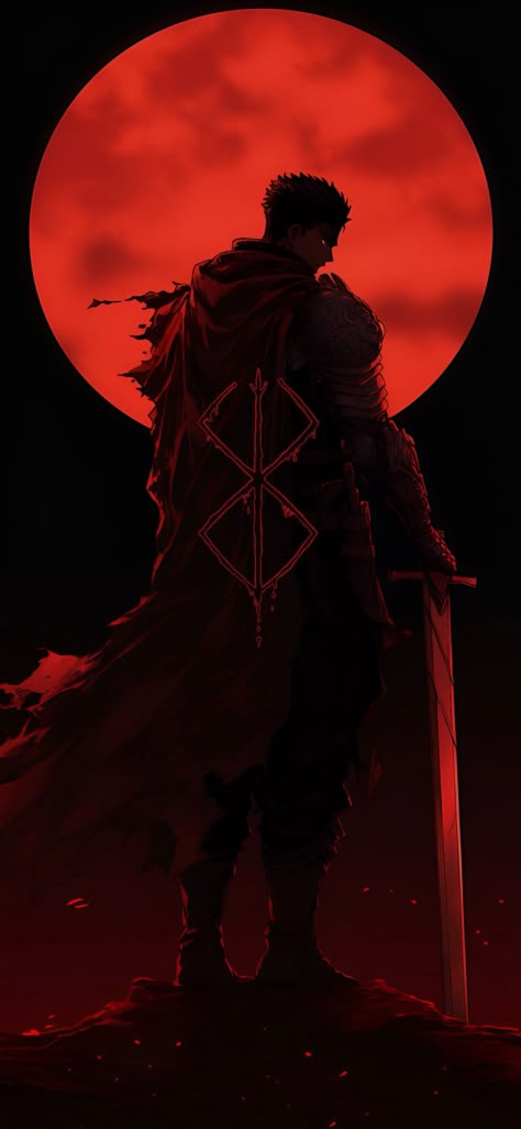 Miyamoto Musashi Art, Berserk Anime 1997, Guts Berserk, Berserk Anime, Spiderman Art Sketch, Dark Fantasy Artwork, Love Animation Wallpaper, Cool Anime Backgrounds, Anime Backgrounds Wallpapers