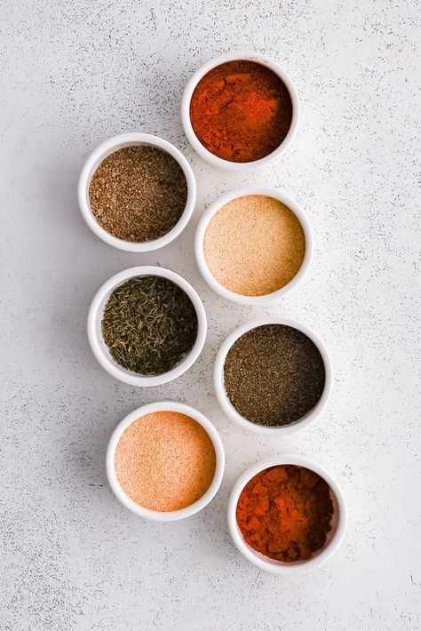 This Homemade Cajun Seasoning Recipe is a versatile blend of smoky, spicy, and zesty flavors made from everyday spices you probably already have on hand. It's the perfect addition to meats, pasta, stews, and more! Cajun Seasoning Recipe, Cajun Remoulade, Homemade Cajun Seasoning, Shrimp Creole, Seasoning Recipe, Breakfast Salad, Creole Seasoning, Cajun Recipes, Creamy Pasta