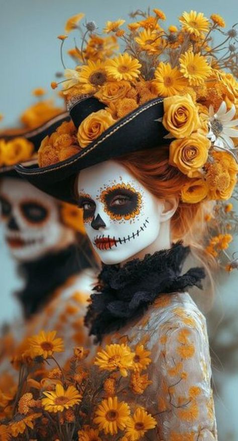 Catrina Makeup Day Of The Dead Cosplay, Sugarskulls Makeup Simple, Dia De Los Muertos Makeup For Women, Day Of Dead Costume, Day Of The Dead Woman, Festival Of The Dead, Catrina Costume, Catrina Makeup, Fashion Outfits Dresses