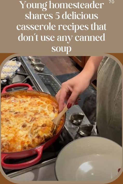 Delicious Casserole Recipes, Yummy Casserole Recipes, Scratch Cooking, Canned Soup, Acre Homestead, Yummy Casseroles, Red Sauce, Start Living, Washington State