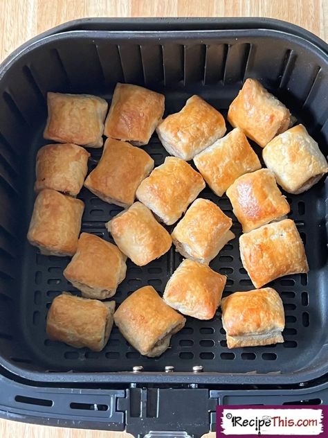 Recipe This | Frozen Mini Sausage Rolls In Air Fryer Mini Sausage Rolls, Rolls In Air Fryer, Sausage Rolls, Mini Pies, Air Frying, Fryer Recipes, Air Fryer Recipes, Air Fryer, Frozen