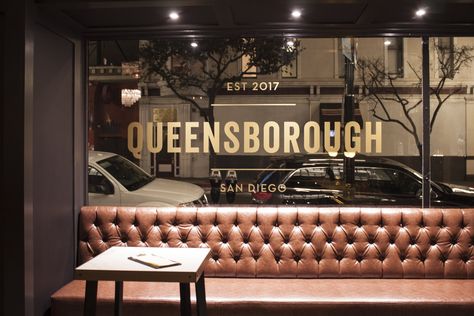 Queensborough gold window decal Gold Window Decal, Gold Foil Window Signage, Web Design Black, Gold Window, Astoria New York, Restaurant Signage, Web Design Websites, Online Web Design, Web Design Quotes