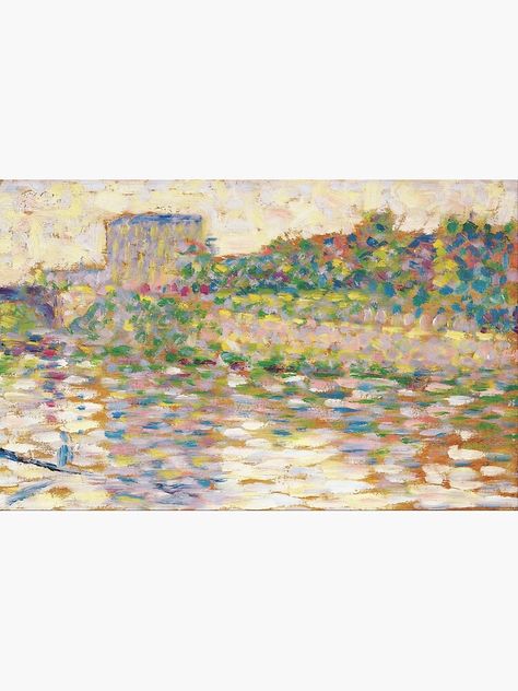 "Georges Seurat - The Seine at Courbevoie" Framed Art Print by Monetlover | Redbubble George Seurat, Georges Seurat, The Seine, Famous Art, Custom Posters, Poster Size, Artwork Design, Classic Art, Framed Art Prints