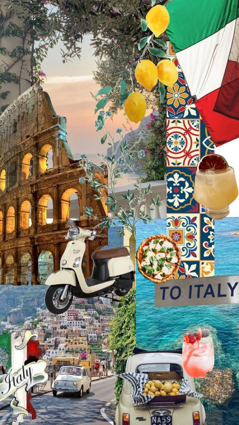 Italy Aesthetic Vintage, Summer In Italy Aesthetic, Italy Wallpaper, Italy Vibes, Italian Aesthetic, Travel Collage, Forgotten Places, Italy Summer, Italy Aesthetic