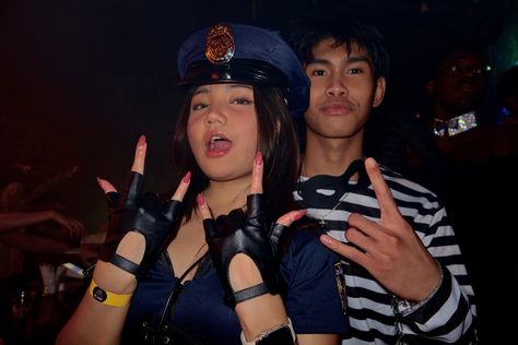 halloween, halloween costume, halloween couple costume, couple costume, cops and robbers, costume inspo, couple costume inspo, cop costume, robber costume, october, october 31, cops and robbers costume, duo costumes, duo halloween costumes, cute duo costumes, cute couple costumes, cute duo costumes inspo, halloween costume inspo couples, cops and robbers couple costume inspos, cops and robbers couple costume inspo Duo Costumes Cute, Cop And Robber Costume Couple, Couple Costumes Cute, Robbers Costume, Cute Duo Costumes, Cops And Robbers Costume, Robber Costume, Costume Duo, Halloween Couple Costume