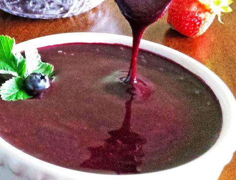 Blueberry Coulis Sauce Blueberry Coulis Sauce, Savory Blueberry Sauce, Blueberry Sauce From Frozen Blueberries, Blueberries Sauce, Blackberry Coulis, Blueberry Juice Benefits, Blueberry Coulis, Fruit Coulis, Coulis Recipe