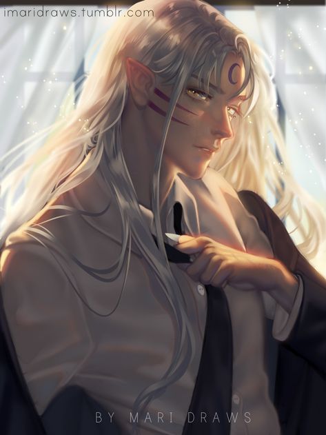 ArtStation - Modern Sesshomaru, Mariana Souza Lord Sesshomaru, Inuyasha Sesshomaru, Sesshomaru And Rin, Rin And Sesshomaru, Seshomaru Y Rin, Inuyasha And Sesshomaru, Inuyasha Fan Art, Inu Yasha, Hot Anime