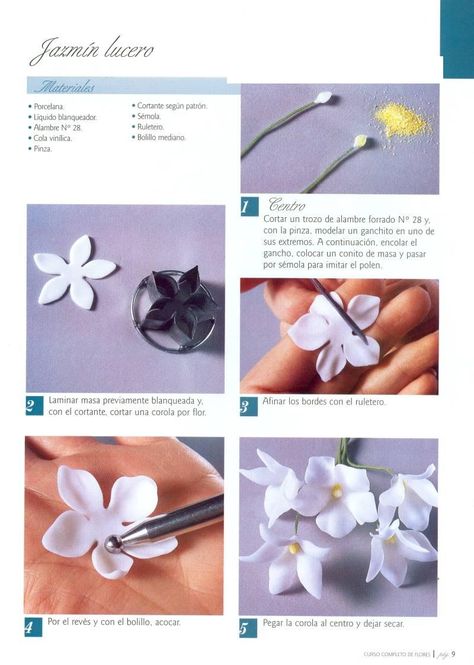 Flori Fondant, Sugar Paste Flowers, Sugar Flowers Tutorial, Fondant Flower Tutorial, Polymer Flowers, Fondant Rose, Cold Porcelain Flowers, Icing Flowers, Making Flowers