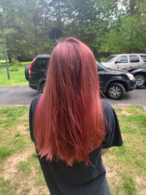 Pink hair dye | Semi Permanent dye | Self dyed Pink Semi Permanent Hair Dye, Temporary Pink Hair Dye, Summer Hair Dye, Pink Hair Dye, Semi Permanent Hair Dye, Brown Hair Dye, Semi Permanent Hair Color, Temporary Hair Color, Permanent Hair Dye