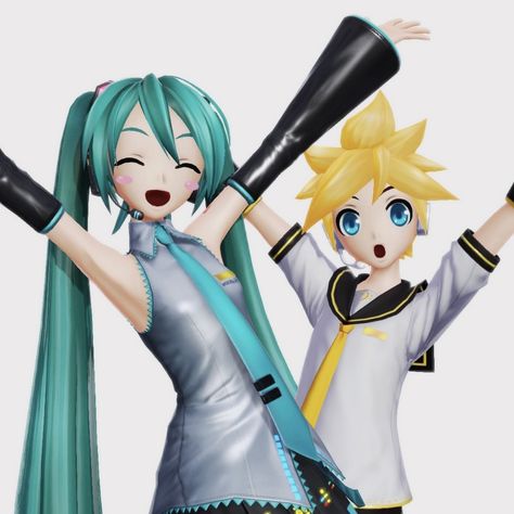 Len And Miku, Vocaloid Len, Jonathan Byers, Miku Vocaloid, Rawr Xd, Cartoon Art Styles, Hatsune Miku, Vocaloid, Cartoon Art