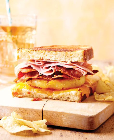 Pineapple Ham, Turkey Club, Cheese Sandwich Recipes, Grilled Ham, Chicken Sandwich Recipes, Deli Ham, Pimento Cheese, Recipes Appetizers And Snacks, Sweet Pickles