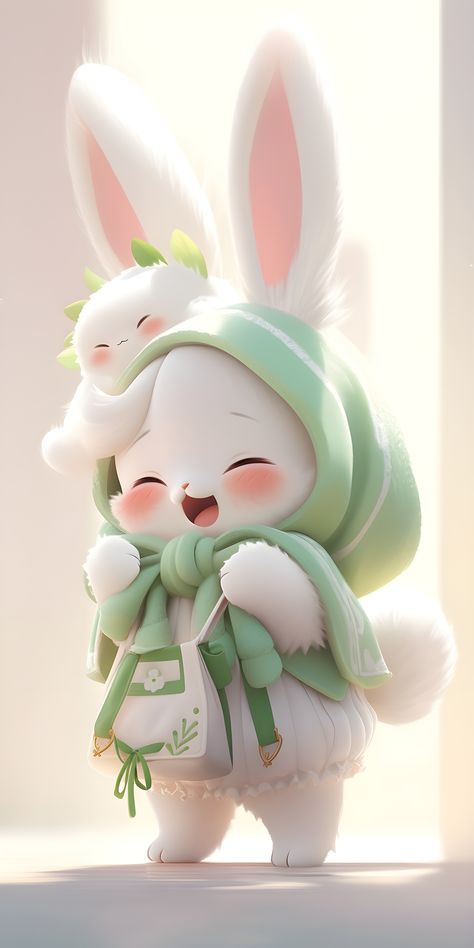 https://www.instagram.com/littlenotes_03/ Cute Rabbit Photos, Cute Rabbit Images, Rabbit Images, Korea Wallpaper, Bunny Cartoon, Rabbit Photos, Fantasy Figures, Bun Bun, Cute Bunny Cartoon