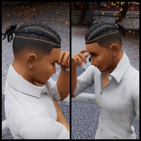 Sims 4 Male, Short Quiff, Cc Packs, Braided Pony, Wedding Braids, Quiff Hairstyles, Download Hair, Male Hair, Sims 4 Cc Skin