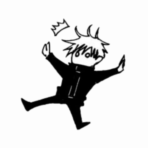 Cute gojo manga icon #gojo #jujutsukaisen #manga #anime Funny Chibi, Gojou Satoru, Grammar Errors, Fushiguro Megumi, Anime Sticker, Itadori Yuji, Manga Cute, Mini Drawings, Cute Anime