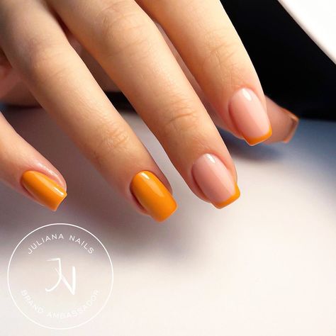 Juliana Nails Hrvatska on Instagram: “Tangerine Dream 🌾 @_nails_larissa_ 👉 https://juliana-nails.hr/gel-lak/sve-boje-gel-laka/narancaste-zute-nijanse/gel-lak-trajni-lak-…” Tangerine Nails, Trajni Lak, Juliana Nails, Gel Lak, Tangerine Dream, Dream Nails, Trends 2024, Nail Trends, Summer Nails