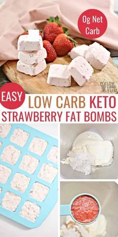 Cheesecake Variations, Gf Cheesecake, Keto Strawberry Cheesecake, Lchf Snacks, Keto Board, Keto Fudge, Keto Treats, Fat Bomb, Easy Treat