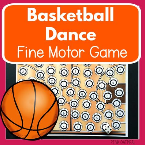 Sports Movement Bundle | Pink Oatmeal Shop Brain Break Ideas, Basketball Dance, Pink Oatmeal, Bilateral Coordination, Pe Activities, Break Ideas, Occupational Therapy Activities, Yoga Cards, Training Ideas