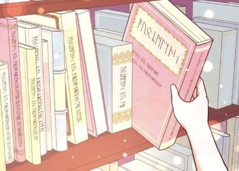 Anime Book Aesthetic, Manwha Aesthetic, Manhwa Aesthetic, Anime Books, Notion Ideas, Cocoppa Wallpaper, Images Kawaii, Notion Templates, Pink Books